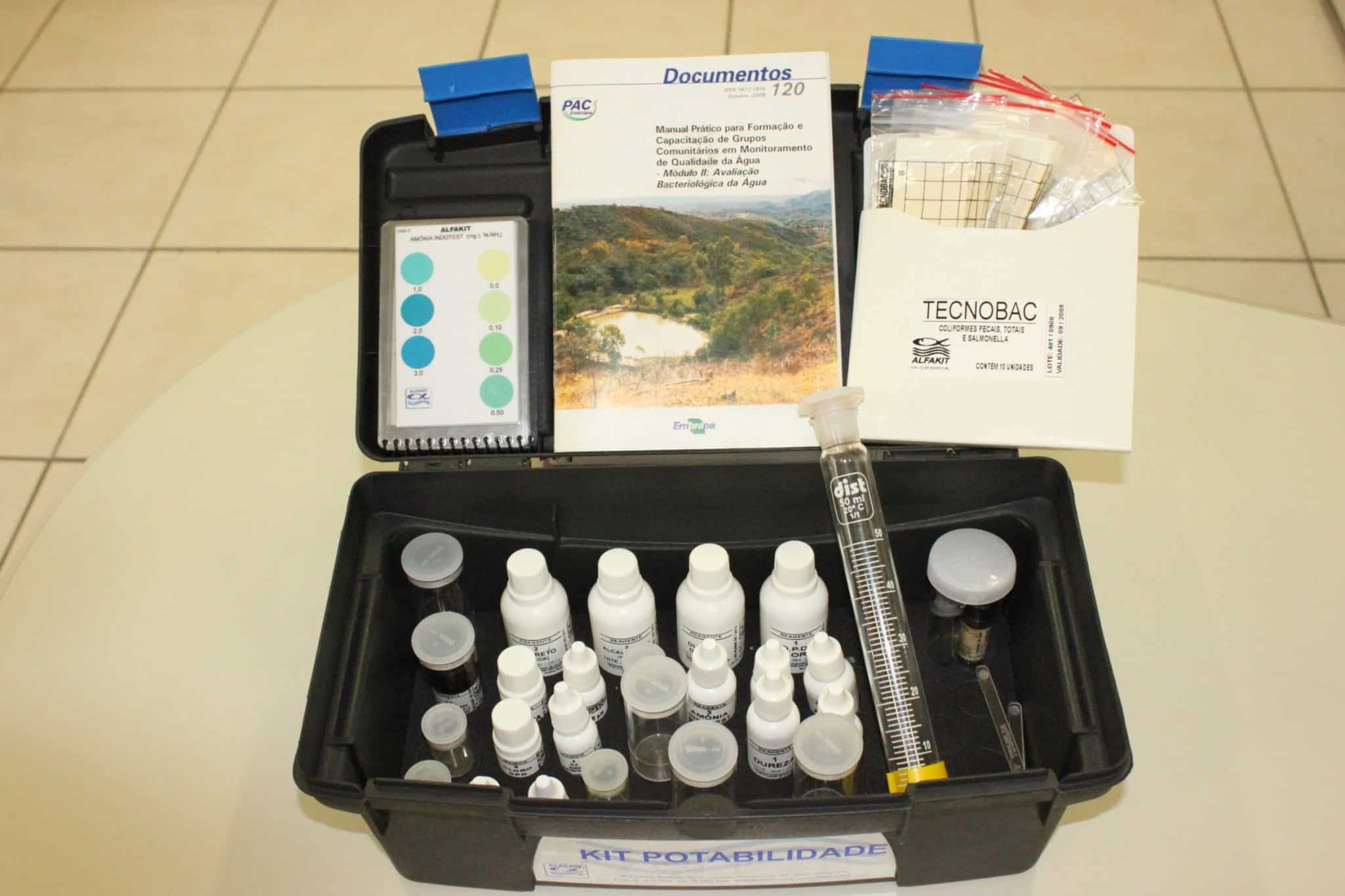 Parrain et donateur pour les kits d’analyse de l’eau au Brésil