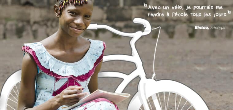 velo senegal cadeau solidaire