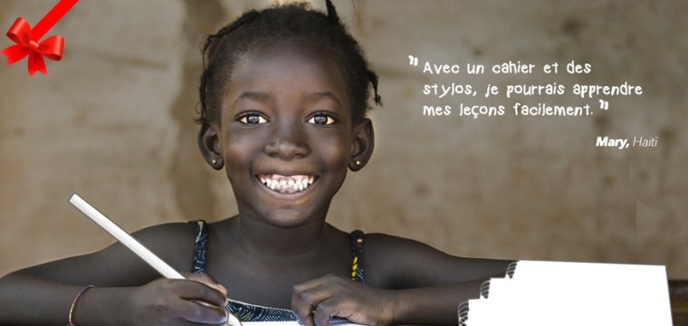 kit scolaire haiti cadeau solidaire
