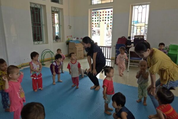 Vietnam: Des toilettes pour l’école maternelle de Quoc Toan