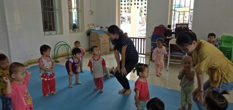 Vietnam: Des toilettes pour l’école maternelle de Quoc Toan