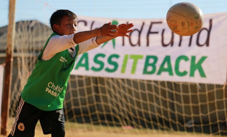 ChildFund Pass It Back : former des leaders grâce au rugby