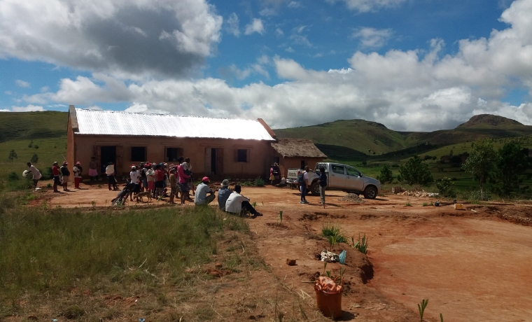 Madagascar : 2 salles de classes pour l'école Antsaonjobe !