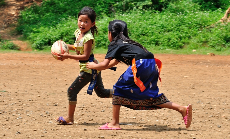 Vietnam: les filles s'émancipent grâce au Rugby