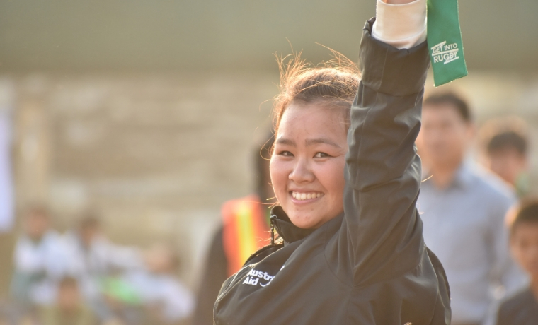 Vietnam: les filles s'émancipent grâce au Rugby