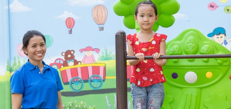 Aires de jeux pour les enfants au Vietnam