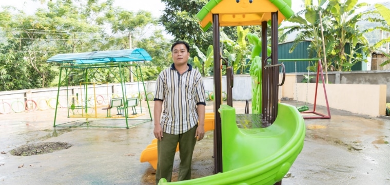 Aires de jeux pour les enfants au Vietnam