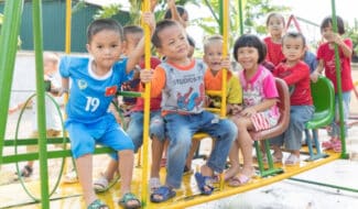 Aires de jeux pour les enfants au Vietnam