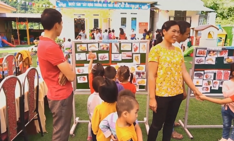 VIETNAM : Une nouvelle cantine pour les enfants de l’école maternelle de Quoc Toan