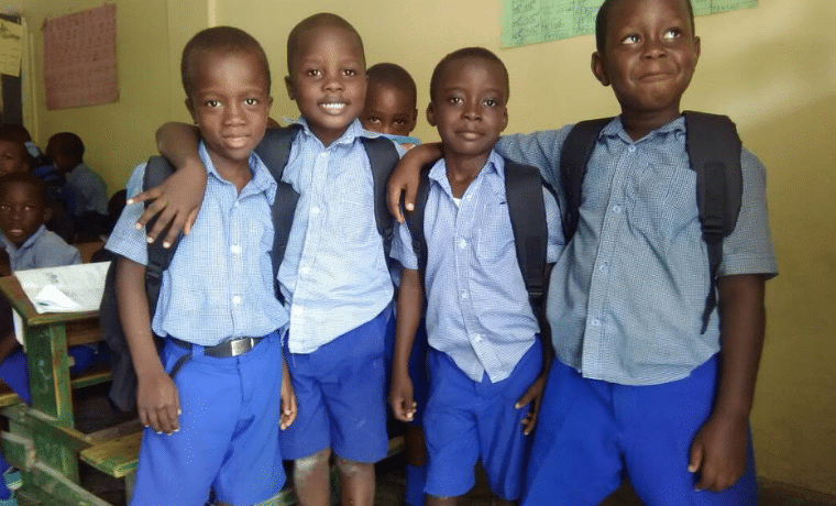 Haïti : construction de 3 salles de classe au sein de l’école Sylvio Claude
