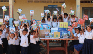 Des livres pour les enfants au Cambodge