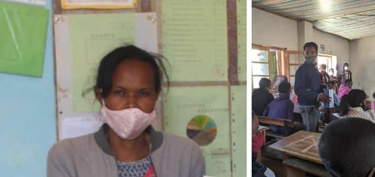 A Madagascar, élèves et enseignements parlent de la COVID-19