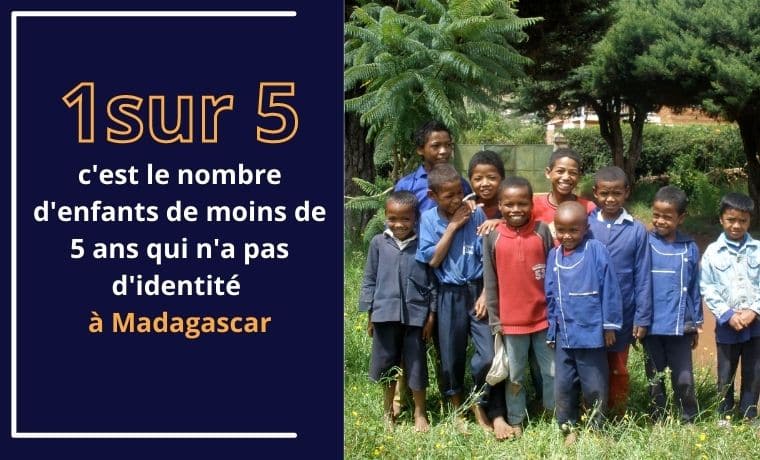 Un certificat de naissance pour avoir une identité à Madagascar