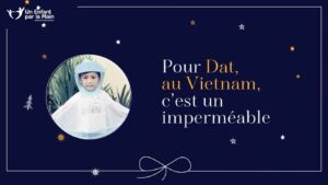 Un imperméable pour rester au sec au Vietnam