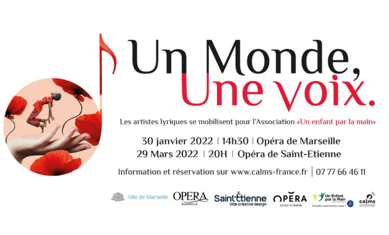 “Un Monde, Une Voix” : le concert événement engagé pour Un Enfant par la Main