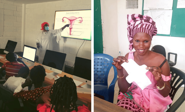 Sénégal : appui à l’hygiène menstruelle en milieu scolaire
