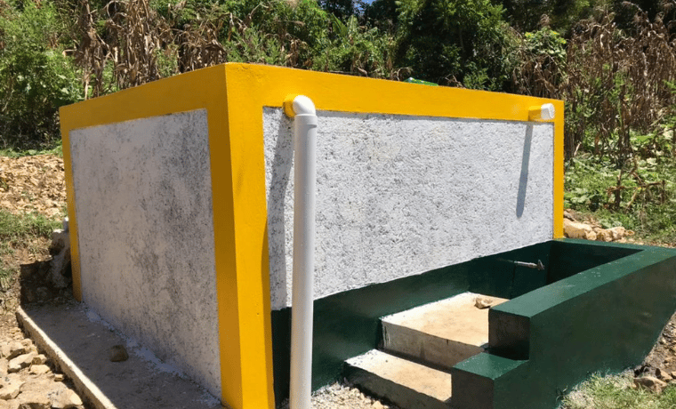 Construction de citernes pour les familles de la Chaîne des Matheux