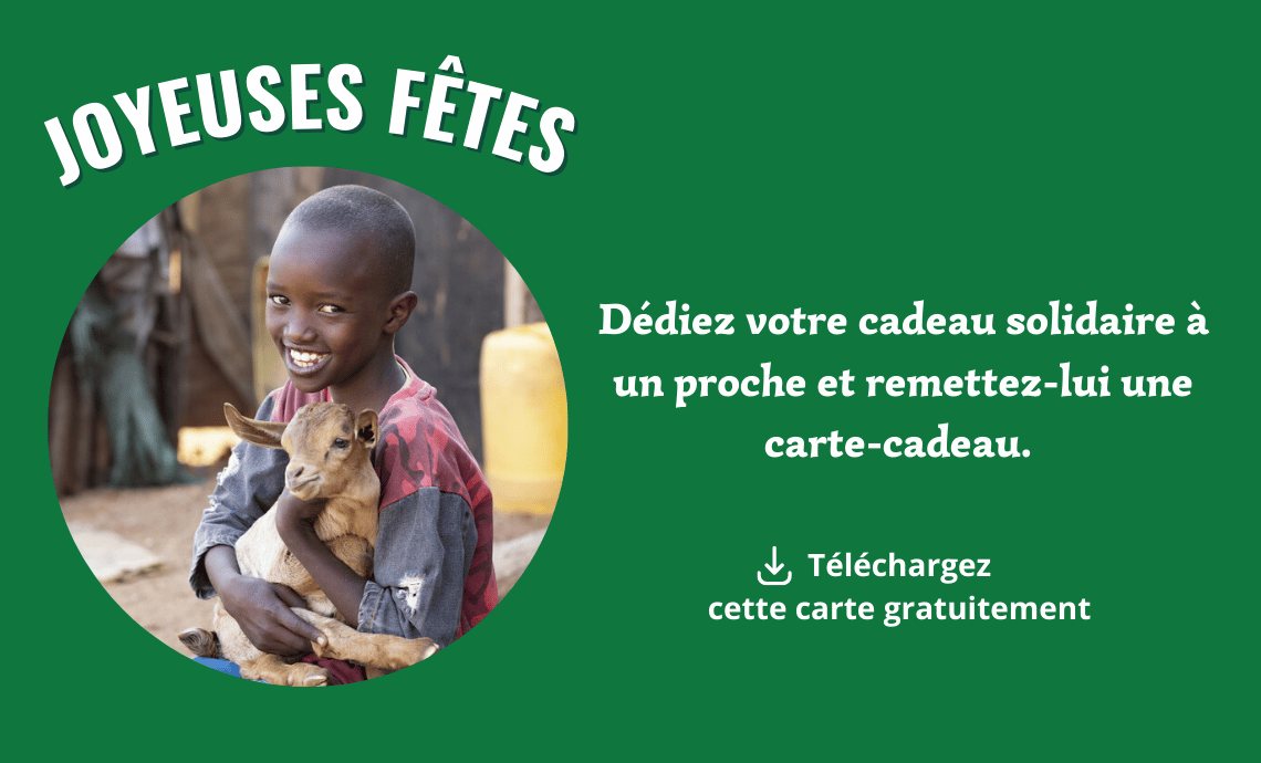 carte cadeau solidaire chèvre