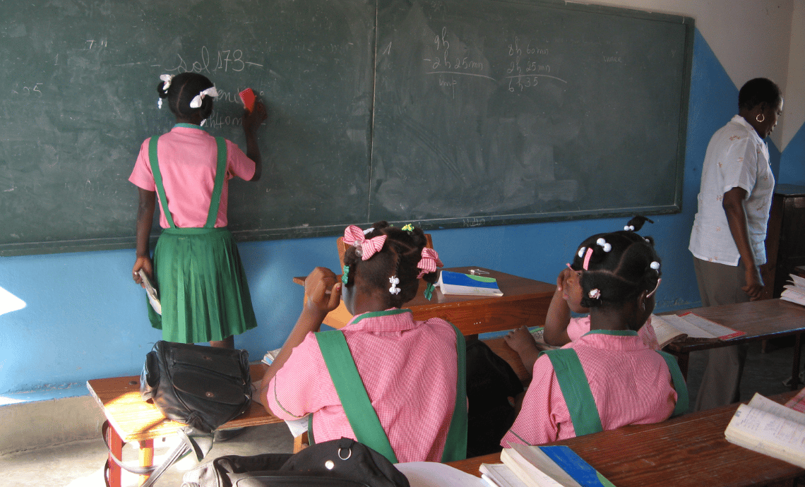 situation haiti école