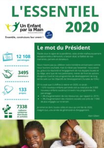 L'essentiel 2020, Un Enfant par la Main