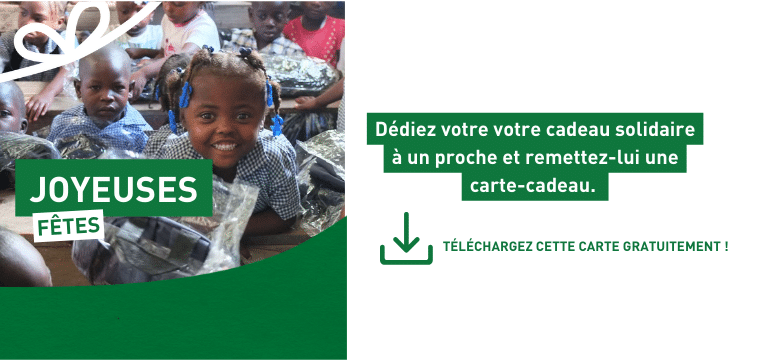 Un kit scolaire pour mieux apprendre en Haïti