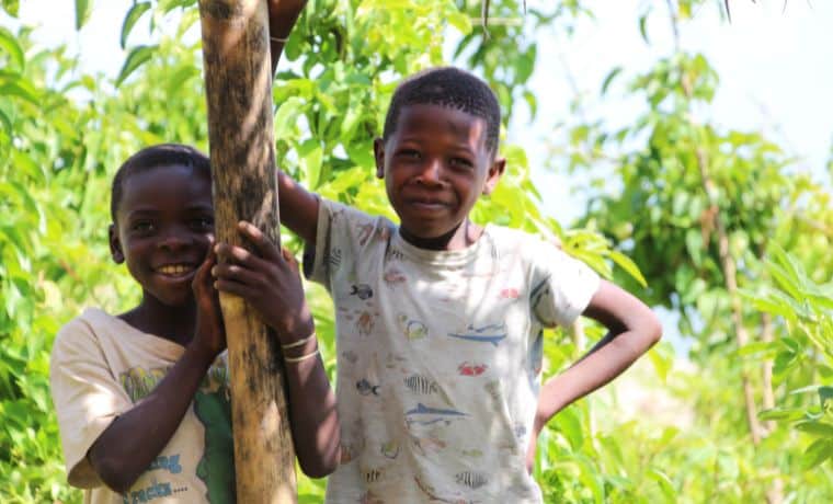 Haïti : construction d’une citerne de récupération d'eau de pluie