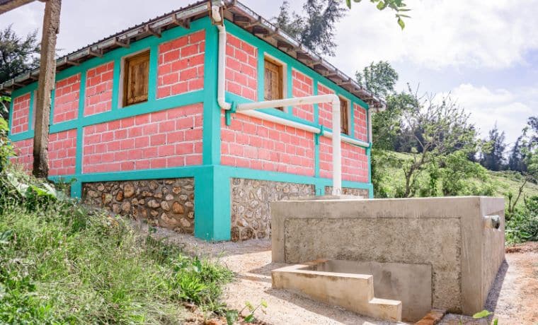 Haïti : donnez pour la construction de citernes de récupération d'eau de pluie