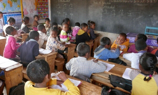 école madagascar salle de classe