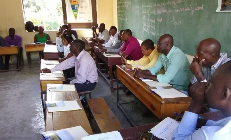 former à l'environnement en haiti