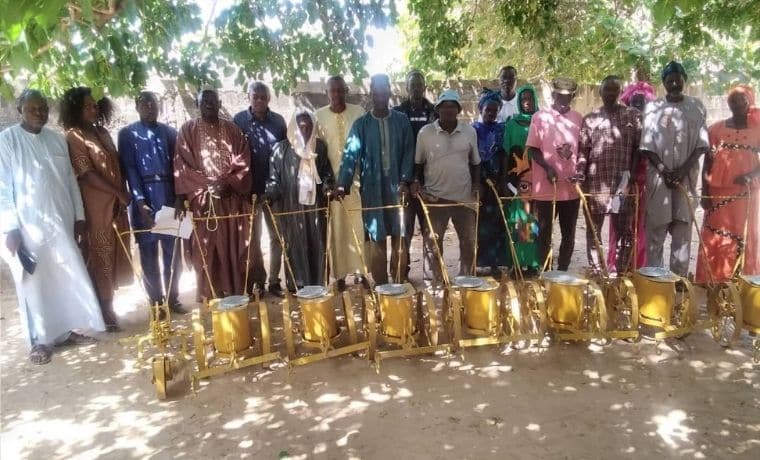 Un kit agricole pour des familles au Sénégal