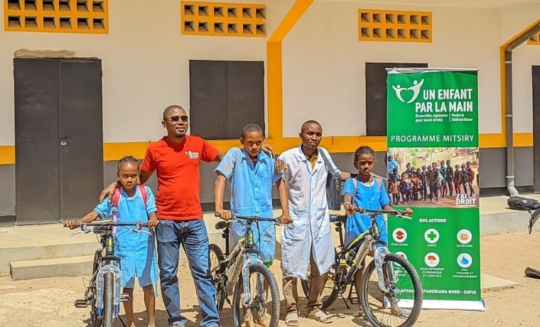 distribution vélos madagascar